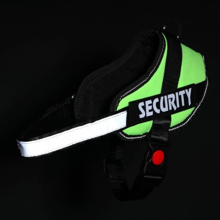 C9 sloping is soft reflective, size S, OG 45-55 cm, weight 5-12.5 kg, green-1