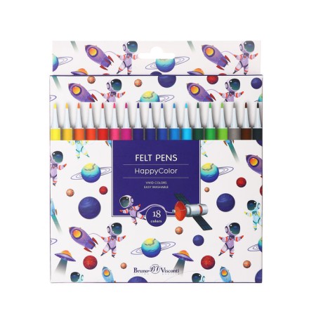 Fleeters 18 colors Happycolor, mix-15