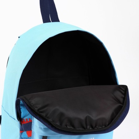 The backpack "Russian Sport" Putin Team, 29 x 13 x 44 cm, lightning department, n/pocket, blue-1