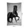 Decorative panel with photo printing "Horse by the Sea", vertical, size 100x150 cm