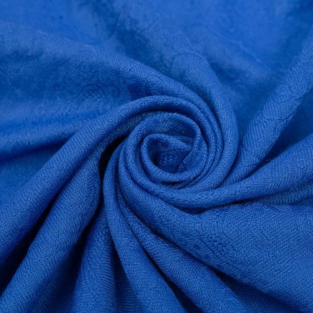 Women's scarf, blue color, size 125x125-2