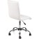 Computer chair MIDL eco -leather/metal, white/chrome 40x44x90 cm