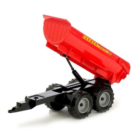 Tractor inertial "Farmer", with a trailer, scale 1:32, mix-3