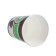 A glass of paper "tea, coffee" for hot drinks, 185 ml, diameter 73 mm