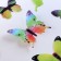 Set for decorating "Butterflies", 12 pcs, green color