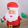 Santa Claus inflatable figure waves his hand, 90 cm