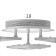 Causteen with PDU 1533/4WT LED 76W 3000-6000K Dimmer white 65x10 cm