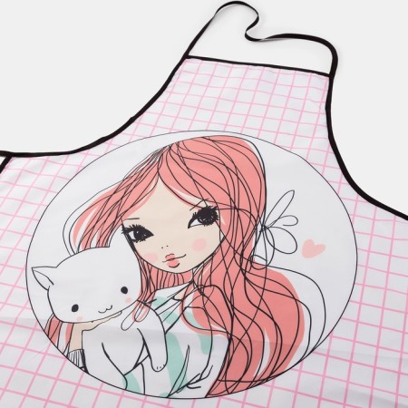Apron Ethel Love Life "Leia" 70x80cm, 100%PE-2