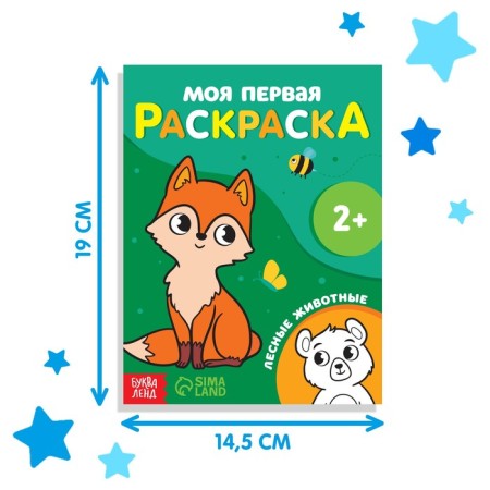 Coloring set, 12 pcs. 16 p.-1