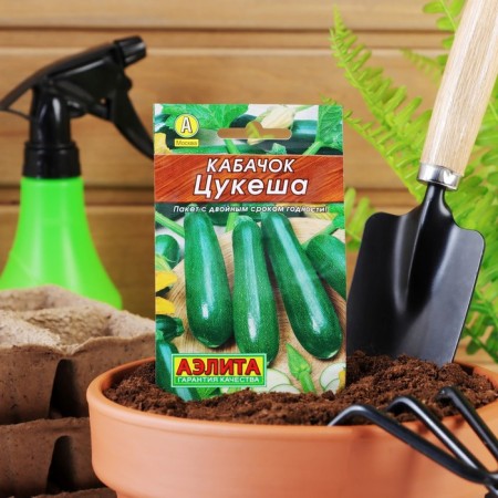 Semen zucchini Zuckini "Tsukesh" "Leader", 10 pcs.-3