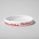 Silicone bracelet Mother Russia, the color is red-white