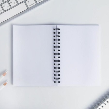 Gift set: a holographic notebook and cover "I think it's time to bring down to the south"-3
