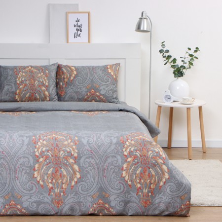 Bed linen 1.5sp saings and I “monograms”, 143x215cm, 145x214cm, 50x70cm-1pc, microfiber, 60g/m2-2