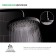 Shower watering can Iddis spahome spa26bpi64, upper, round, d = 260 mm, ABS plastic, black