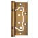 Universal loop Fuaro 500-2BB 100x2.5 CF, without insertion, coffee color, 1 pc.