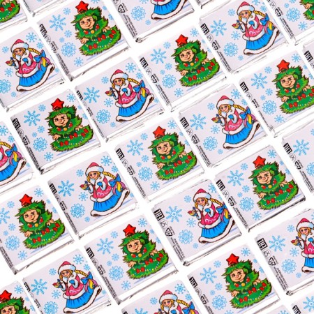 New Year. Chocolate figure "Happy New Year!", Mix, 5 g-2