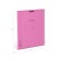Notebook 12 litas in a cage with a plastic cover on the A5+, Erichkrause "Coverprio Neon", pink