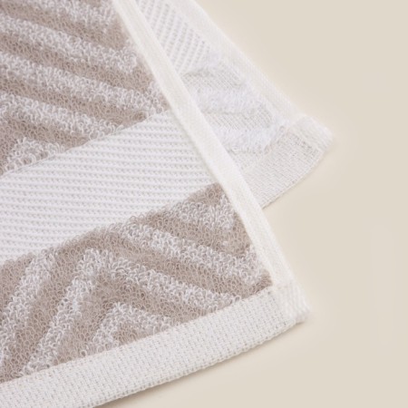 Trure -free towel SL Home: Geometry "Costa" 50x90 cm, 83% cotton, 17% flax, 500 g/m2-5
