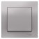 Switch Se Atlasdesign, 10 a, 1 key, assembly, CX 1, aluminum color