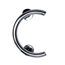Black-shaped-shaped handrail of art m, chrome