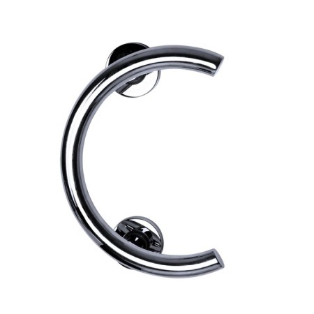 Black-shaped-shaped handrail of art m, chrome