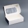 Gift folding box with a window, "real man", 25 x 15 x 7 cm