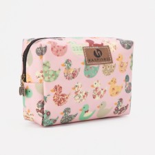 Lightning cosmetic bag, pink color