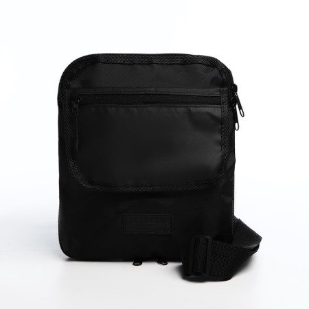 Male bag, black color-1