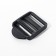 The buckle is regulatory, three -shaped, internal width - 25 mm, thickness - 2 mm, 10 pcs, black color