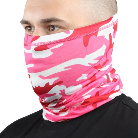 Windproof mask, universal size, pink khaki-2