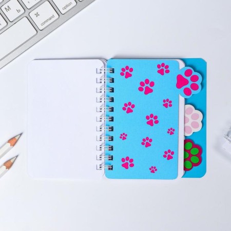 Notepad with the separator "Kotik", A7, 40 liters-2