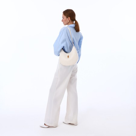 Female bag Textura, cosmetic bag, medium size, dairy color-10