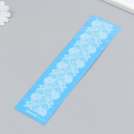 Tattoo on the body white "openwork tape" 24x6 cm-1