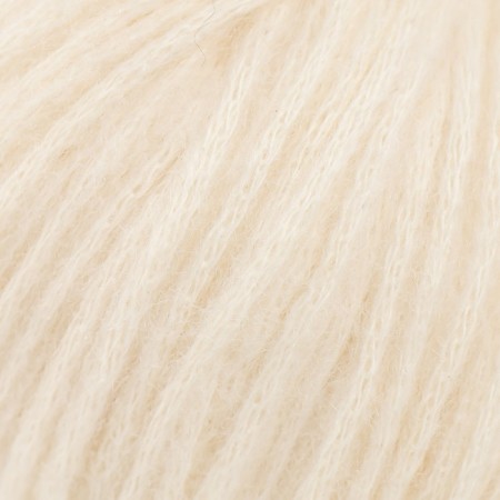 Yarn "Fiji" 20% Merinos. wool, 60% cotton, 20% acrylic 95m/50g (01, white)-2