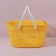 Organizer for storage, with handles, 1 section, 27 × 18 × 14.5 cm, color mix