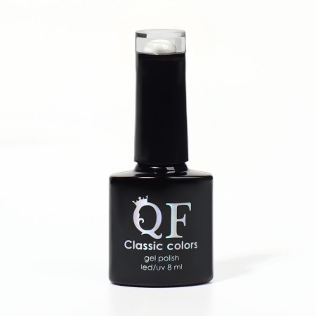 Nail gel polish, Classic Colors, 3 phase, 8ml, led/uv, white color (01)-7