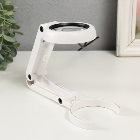 Lupa X7 lamp for LEDX6 creativity from 3AA+ usb lens d = 5.5 cm 2.6x9x19 cm