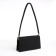 Female bag on one shoulder, on a zipper, black color