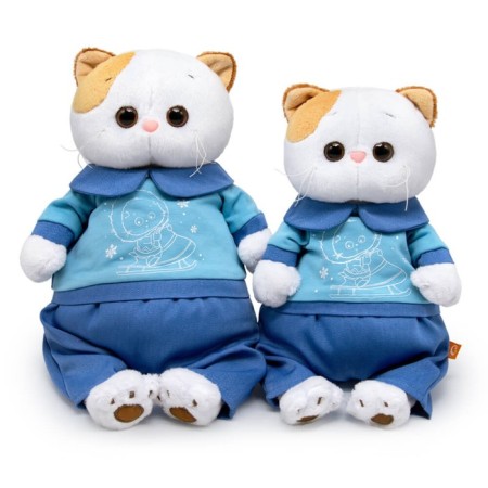 Soft toy "Li", in a blue kit, 24 cm-4