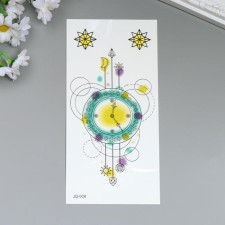 Tattoo on the body color 