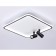 LED ceiling LED with Ambrella Light, Linetech, FL5115, LED, 97 W, 7275LUM, 3000-6400K, Black, Black