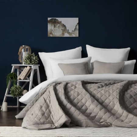 Cover with pillowcases "Kim", size 160x220 cm, color light gray-1