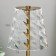Berte table lamp LED USB AKB gold 13x13x29 cm Risalux