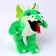 Soft toy "Dragon", in full height, 21 cm, green color
