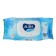 Wet toilet paper Aura Ultra Comfort with a lid, color mix, 50 pcs