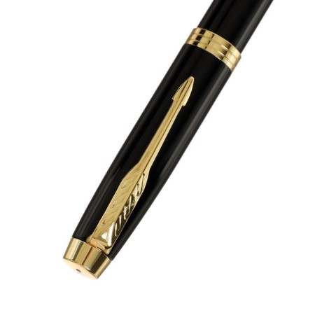 Gift feathers Calligrata, in the leatherette case PB IM, black body with gold-4