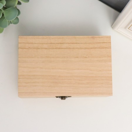 Casket wood for painting "rectangular" 5.5x9.5x15 cm-4