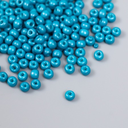 Glass beads 6/0 "dark lazor" 15 grams