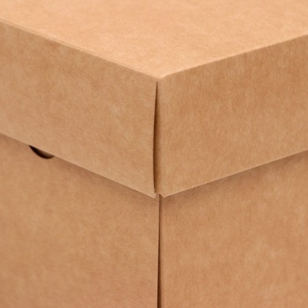 The box is folding, cover is, craft, 25 x 25 x 12 cm-3