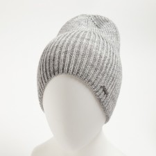 Female hat, light gray, size 56-58